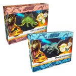 JURASSIC WORLD savist modelleeriv puidust dinosaurus, assortii, 93-0052