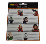 DRAGON BALL Name labels, 775-63046
