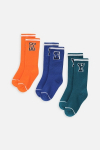 COCCODRILLO sokid BASIC SOCKS, multicoloured, WC43812BAS-022-0
