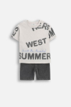 COCCODRILLO komplekt SUMMER SET BOY KIDS, v&auml;rv, WC5117303XBK-022-110, 110 cm