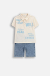 COCCODRILLO komplekt SUMMER SET BOY KIDS, v&auml;rv, WC5117305XBK-022-104, 104 cm