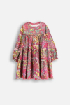 COCCODRILLO pikkade varrukatega kleit DREAM DIARIES GIRL KIDS, v&auml;rv, WC5129101DGK-022-122, 122 cm