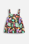 COCCODRILLO l&uuml;hikeste varrukatega s&auml;rk TROPICAL STORY GIRL KIDS, v&auml;rv, WC5143302TGK-022-122, 122 cm