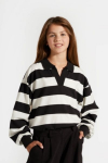 COCCODRILLO l&uuml;hikeste varrukatega t-s&auml;rk SCHOOL TIME GIRL JUNIOR, v&auml;rv, ZC4143102SGJ-022-128, 128 cm
