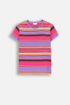 COCCODRILLO short sleeved t-shirt ACADEMY GIRL JUNIOR, v&auml;rvilised, ZC4143203AGJ-022-164, 164 cm