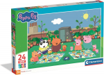 CLEMENTONI pusle Maxi Peppa Pig, 24 tk., 24834