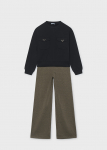 MAYORAL p&uuml;ksid ja kampsun, black, 7.935-59, 128&nbsp; cm