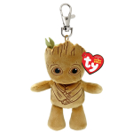 TY MINI BOOS CLIP MARVEL pliu&scaron;inis pakabukas GROOT, 14 cm, TY34005