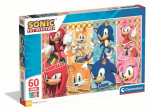 CLEMENTONI pusle Sonic, 60 tk, 26073