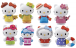YUME Hello Kitty nukk neli hooaega seeria, 7 cm, 11534