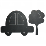 APLI KIDS must kleepuv kriiditahvel Auto, Apli17790