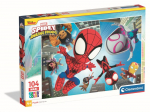 CLEMENTONI pusle Marvel Spidey amazing friends, 104 tk, 23777