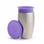 MUNCHKIN Sippy tass, lilla, Miracle 360, 12m+, 296ml, 90098