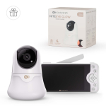 KINDERKRAFT video beebimonitor &ouml;&ouml;valgusega NITEEYE GLOW, White, KENIGL00WHT0000