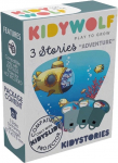 KIDYWOLF jutukomplekt Seiklus, 3 lugu KIDYSLIDE projektorile, KIDYSTORIES-AD