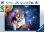 RAVENSBURGER pusle Katz.fliegen ins Weltall, 1500tk, 17439