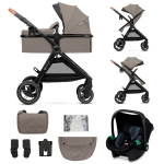 KINDERKRAFT universaalne jalutusk&auml;ru ESME 3in1, sand beige, KSESME00BEG3000