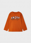 MAYORAL pikkade varrukatega t-s&auml;rk 5C, saffron, 4020-30