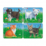 PUZZLE MINI-KOERAD,KASSID