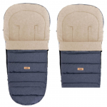 MILLI reguleeritav soojakott IGROW 4.0 wool premium, melange navy blue, 84/106x45cm, 3-3-3-Z-M-107