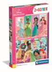 CLEMENTONI pusle Disney Princess 2025, 2x60 tk, 24824