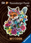 RAVENSBURGER puidust pusle Colorful Fox, 150tk, 17512