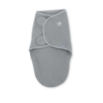 INGENUITY m&auml;hkimistekk musliin SWADDLEME Granite, 0 - 3 kuud, GREY, 17386
