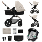 KINDERKRAFT universaalne jalutusk&auml;ru MOOV 2 AIR 3in1, moonlight grey, KSMOOV02GRY0000