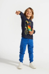 COCCODRILLO dressip&uuml;ksid DIGITAL BOY KIDS, cobalt, ZC4120201DBK-032-122, 122 cm