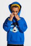 COCCODRILLO sweatshirt FOREST FRIENDS KIDS, cobalt, ZC4132301FBK-032-122, 122 cm