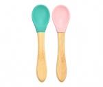 MINIKOIOI lusikad 2tk Green and Pink 101060001