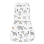 INGENUITY m&auml;hkimistekk SWADDLEME Happy Elephant, 3 - 6 kuud, WHITE, 17388