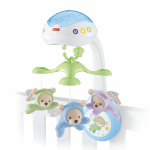 FISHER PRICE voodikarussell 3in1 Butterfly Dreams, CDN41