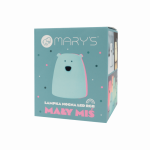 MARY'S LED &ouml;&ouml;lamp SMALL BEAR, Blue, 10 cm., MW20785