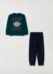 OVS BOY3-10Y JOGGING L/S 2H 6-7 GREEN 001896954