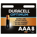 DURACELL patarei Optimum, AAA, 8 tk, 400-08476