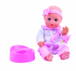 BAMBOLINA nukkl pudeli ja potiga, Amore 33cm, BD1807