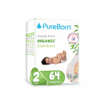PUREBORN m&auml;hkmed, 2 suurus, 3-6kg, 64 tk.