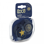 LOVI r&otilde;ngaslutt silikoon 0-3 m, 2 tk, Stardust blue, 22/892_blue