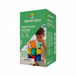 CLEVERCLIXX magnetkonstruktor Glitter Tiles Pack, 16 osa, CC-1023
