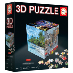 EDUCA 3D pusle Cube Travels, 216 tk, 20124