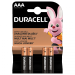 DURACELL patarei AAA 4 tk, DURB055