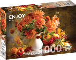 ENJOY PUZZLE pusle Nat&uuml;&uuml;rmort oranžide daaliatega, 1000 tk, 68 &times; 48 cm, Enjoy-1233