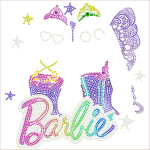 DIAMOND DOTS loominguline komplekt teemantmaal Barbie Fantasy, 2779 punkti, DBX.093