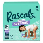 RASCALS p&uuml;ksm&auml;hkmed, 5 suurus, 13-18 kg., 50 tk.