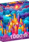 ENJOY PUZZLE pusle Pilvelinnus, 1000 tk, 68 &times; 48 cm, Enjoy-2270