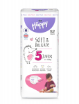 HAPPY Junior m&auml;hkmed, 5. suurus, 11-18kg, 52 tk, BB-054-JU52-W01