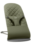 BabyBj&ouml;rn lamamistool Bliss Woven/Classic quilt Dark green 006046