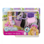 BARBIE Chelsea nukk poniga, blond, HTK29