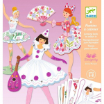 DJECO Liigutatavad paberinukud Baleriinid, DJ09649